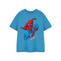 Marvel Short Sleeved T-Shirt (Boys Blue) - 7-8 Years