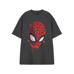 Marvel Short Sleeved T-Shirt (Mens Grey) - Small