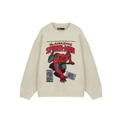 Marvel Sweatshirt (Mens Beige) - XX-Large