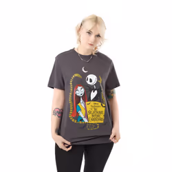 Disney Short Sleeved T-Shirt (Unisex Grey) - XX-Large