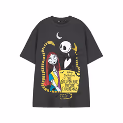 Disney Short Sleeved T-Shirt (Unisex Grey) - XX-Large