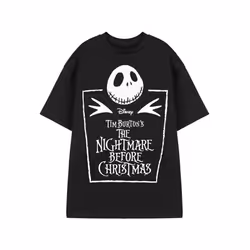 Disney Short Sleeved T-Shirt (Unisex Black) - XX-Large