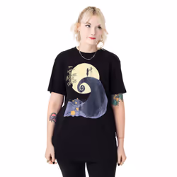 Disney Short Sleeved T-Shirt (Unisex Black) - Medium