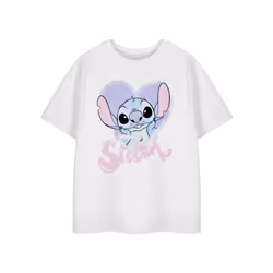 Disney Short Sleeved T-Shirt (Girls White) - 3-4 Years