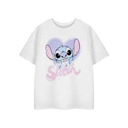 Disney Short Sleeved T-Shirt (Girls White) - 5-6 Years