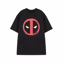 Marvel Short Sleeved T-Shirt (Mens Black) - Large