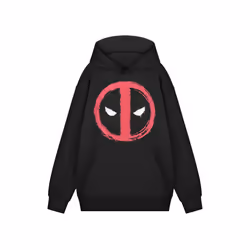 Marvel Hoodie (Mens Black) - Small