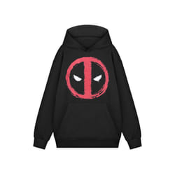 Marvel Hoodie (Mens Black) - Medium