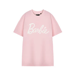 Barbie Short Sleeved T-Shirt (Womens Pink) - Medium