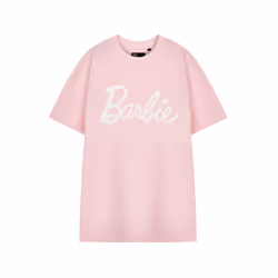 Barbie Short Sleeved T-Shirt (Womens Pink) - X-Large