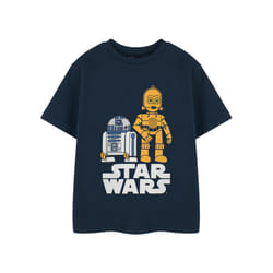 Star Wars Short Sleeved T-Shirt (Boys Blue) - 13-14 Years