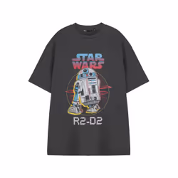 Star Wars Short Sleeved T-Shirt (Mens Grey) - Small