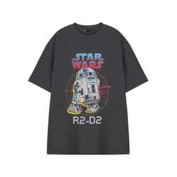 Star Wars Short Sleeved T-Shirt (Mens Grey) - X-Large