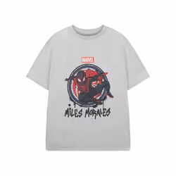 Marvel Spider-Man Short Sleeved T-Shirt (Boys Grey) - 7-8 Years