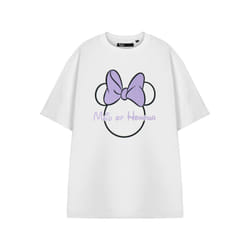 Disney Minnie Mouse Short Sleeved T-Shirt (Womens White) - XX-Large