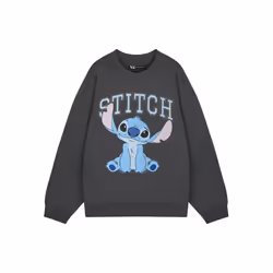 Disney Lilo & Stitch Sweatshirt (Womens Grey) - X-Large