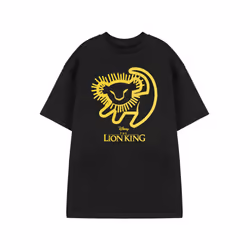 Disney Short Sleeved T-Shirt (Unisex Black) - XX-Large