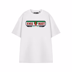 The Simpsons Short Sleeved T-Shirt (Mens White) - Small
