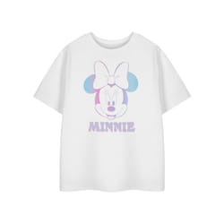 Disney Short Sleeved T-Shirt (Girls White) - 5-6 Years