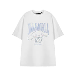 Hello Kitty Short Sleeved T-Shirt (Womens White) - Large