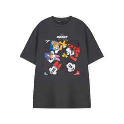Disney Short Sleeved T-Shirt (Unisex Grey) - XX-Large
