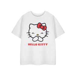 Hello Kitty Short Sleeved T-Shirt (Girls White) - 13-14 Years