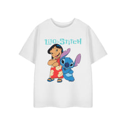 Disney Short Sleeved T-Shirt (Girls White) - 5-6 Years