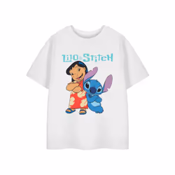 Disney Short Sleeved T-Shirt (Girls White) - 7-8 Years