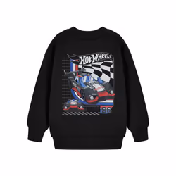 Hot Wheels Sweatshirt (Boys Black) - 3-4 Years