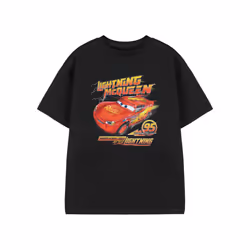 Disney Cars Short Sleeved T-Shirt (Boys Black) - 13-14 Years