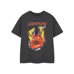 Disney Cars Short Sleeved T-Shirt (Boys Black) - 9-10 Years