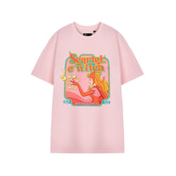 Marvel Short Sleeved T-Shirt (Womens Pink) - Large