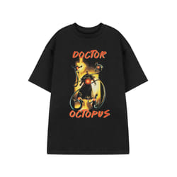 Marvel Short Sleeved T-Shirt (Mens Black) - Small