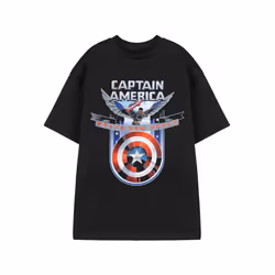 Marvel Brave New World Short Sleeved T-Shirt (Mens Black) - X-Large