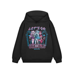 Monster High Hoodie (Girls Black) - 5-6 Years