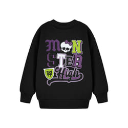 Monster High Sweatshirt (Girls Black) - 7-8 Years
