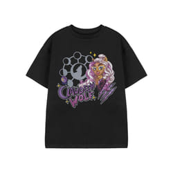 Monster High Short Sleeved T-Shirt (Girls Black) - 3-4 Years