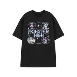 Monster High Short Sleeved T-Shirt (Womens Black) - XX-Large
