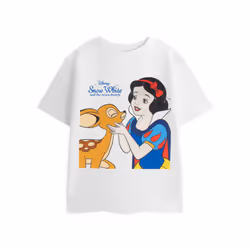 Disney Fawn Short Sleeved T-Shirt (Girls White) - 11-12 Years