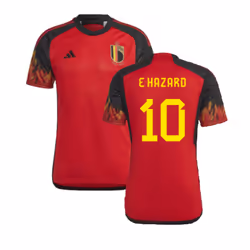 2022-2023 Belgium Home Shirt (E Hazard 10) - XXL