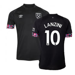 2022-2023 West Ham Away Shirt (Kids) (LANZINI 10) - LB