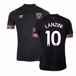 2022-2023 West Ham Away Shirt (Kids) (LANZINI 10) - XLB