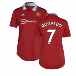 2022-2023 Man Utd Home Shirt (Ladies) (RONALDO 7) - XS