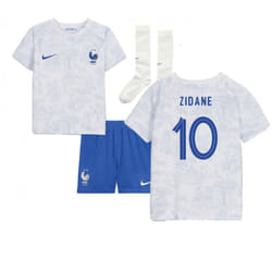 2022-2023 France Away Little Boys Mini Kit (Zidane 10) - MB