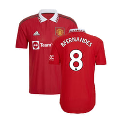 2022-2023 Man Utd Authentic Home Shirt (B  FERNANDES 8) - XXL