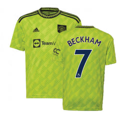2022-2023 Man Utd Third Shirt (Kids) (BECKHAM 7) - XXL