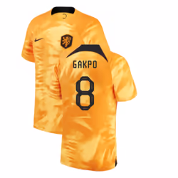 2022-2023 Holland Home Shirt (GAKPO 8) - XXL