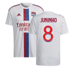 2022-2023 Olympique Lyon Home Shirt (JUNINHO 8) - 3XL