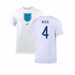 2022-2023 England Crest Tee (White) (Rice 4) - S
