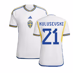 2022-2023 Sweden Away Shirt (KULUSEVSKI 21) - S